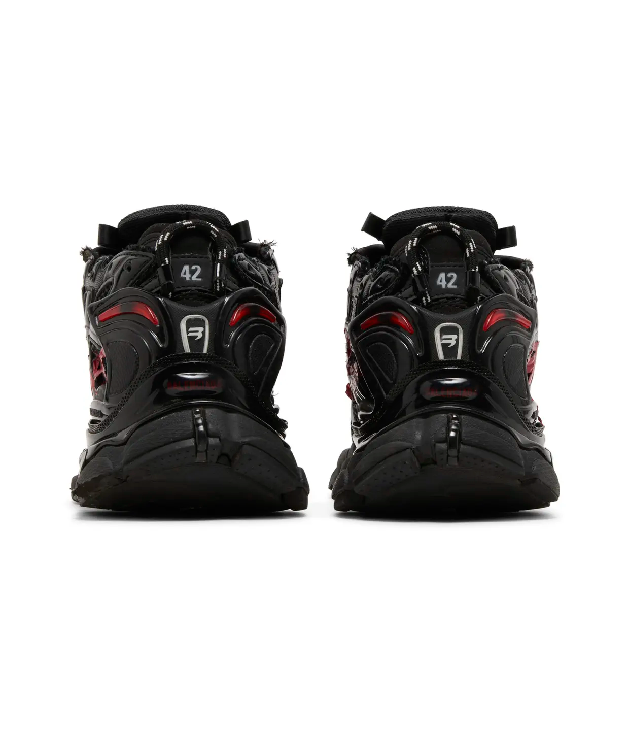 Balenciaga Runner Sneaker 'Graffiti - Black Red'