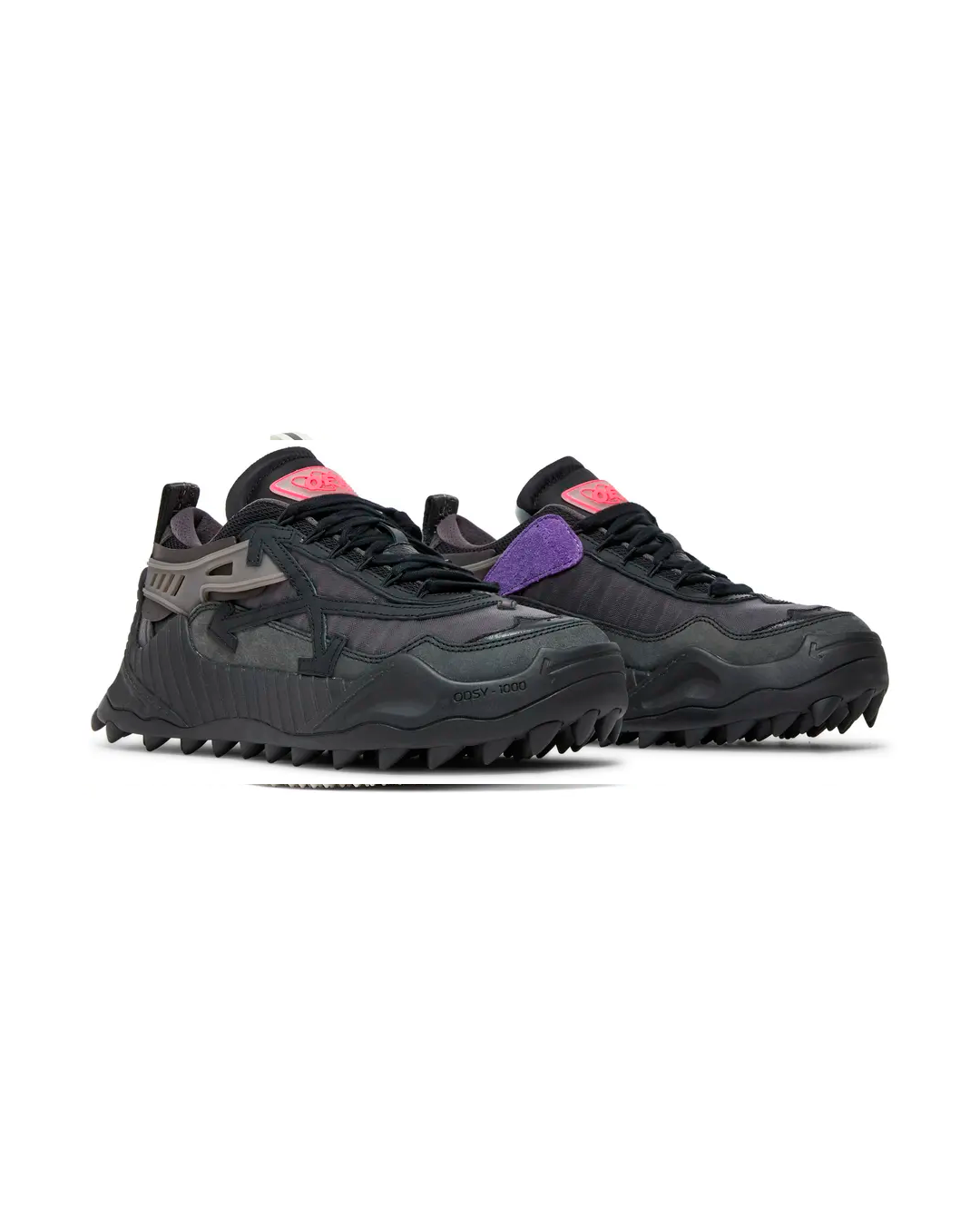 Off-White ODSY-1000 'Black Grey Fuchsia'